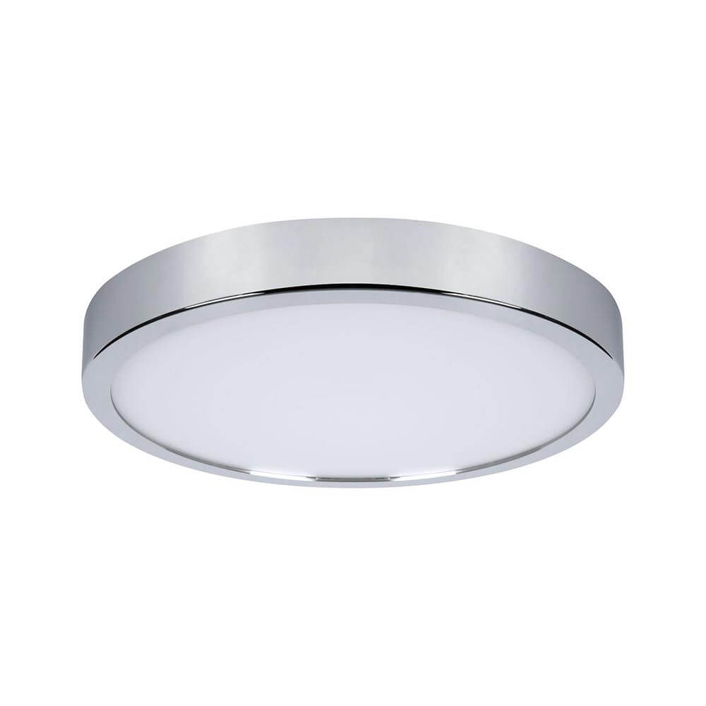 LED HomeSpa Panel Aviar Dim-to-Warm Weiß, Chrom - modernes, spritzwassergeschütztes Deckenlicht für Badezimmer.