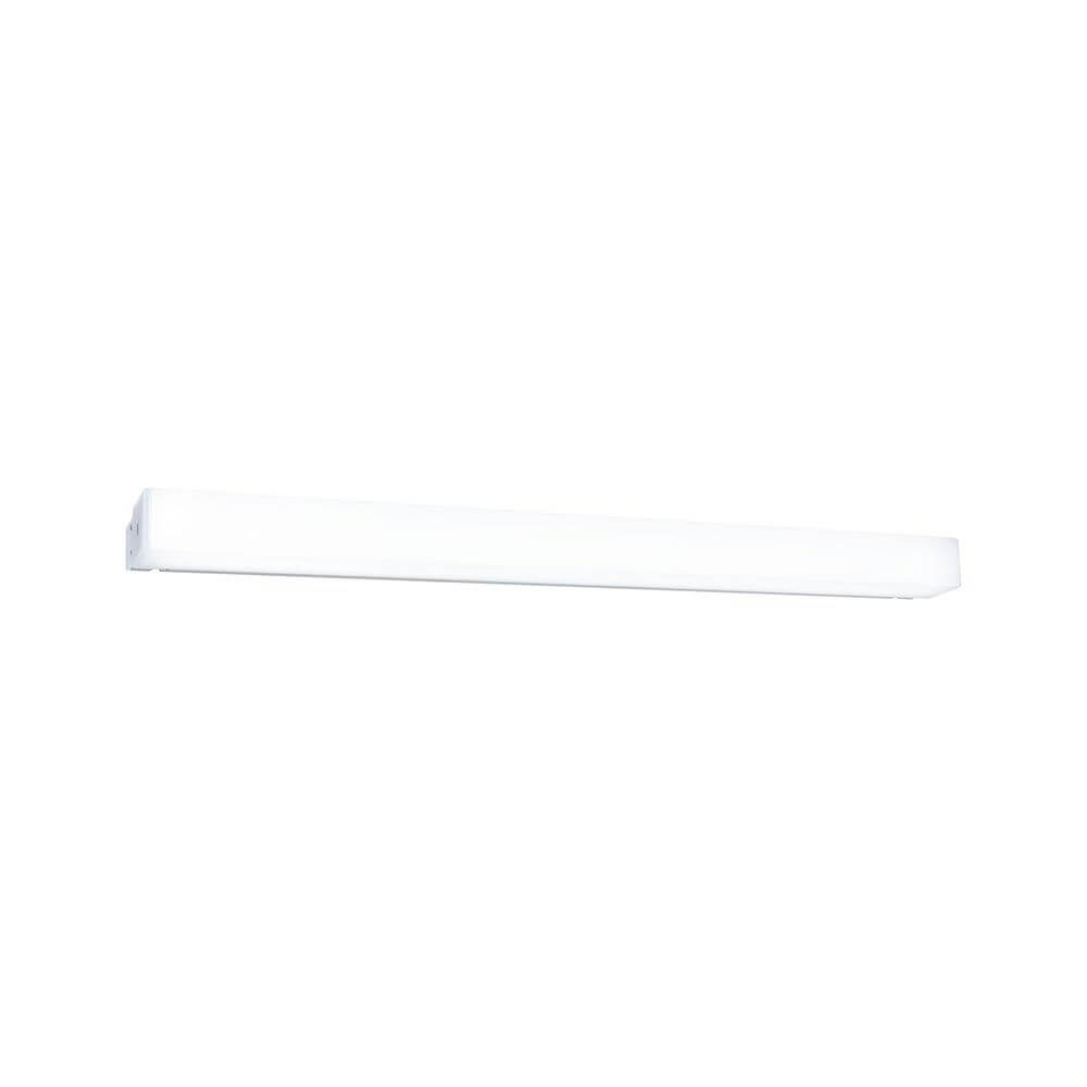 LED HomeSpa Bad- & Spiegelleuchte Luno Weiß in schlichter, moderner Ausführung für Badezimmer.