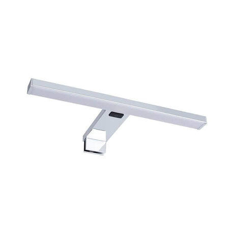 LED HomeSpa mirror light Selo white, chrome - modern and splash-proof bathroom light with Tunable White function.