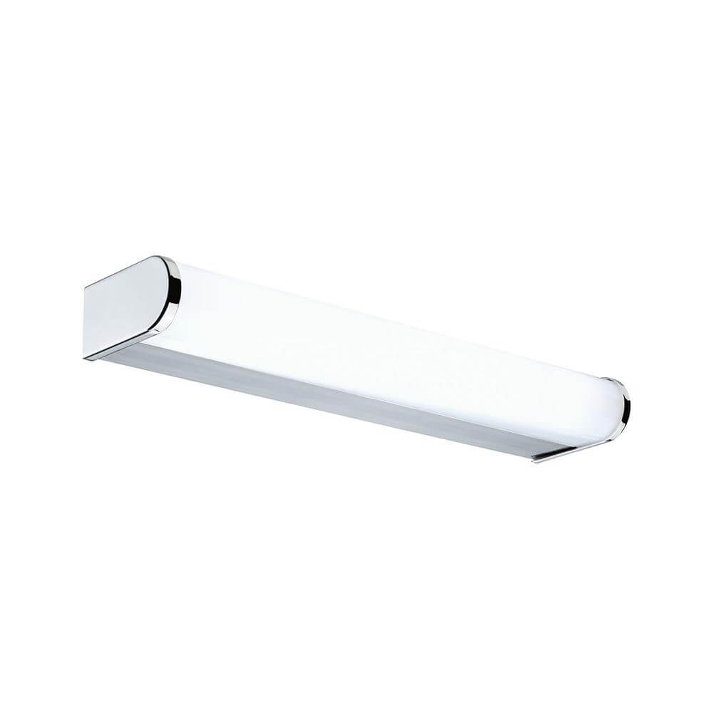 LED HomeSpa Wandleuchte Arneb CCT Weiß, Chrom mit spritzwassergeschütztem Design für Badezimmer.
