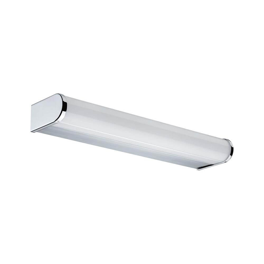 LED HomeSpa Wandleuchte Arneb CCT Weiß, Chrom für Badezimmer und Feuchtraum mit Spritzwasserschutz.
