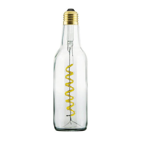 E27 LED Bierflasche Beer Bulb Dimmbar – LED Lampe aus recycelter Bierflasche mit gedimmtem Licht.