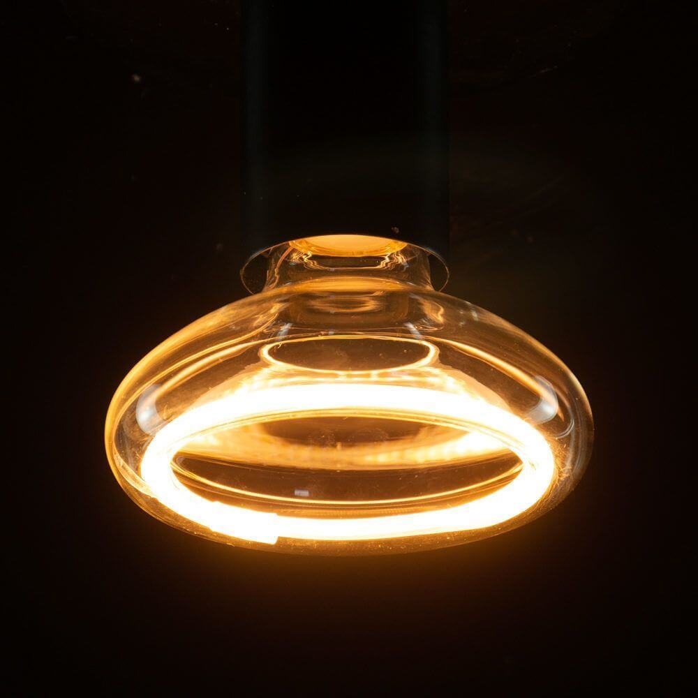 E14 & E27 LED Floating Reflektor Extra Warmweiß 1900K Dimmbar mit schwebendem Lichtdesign.