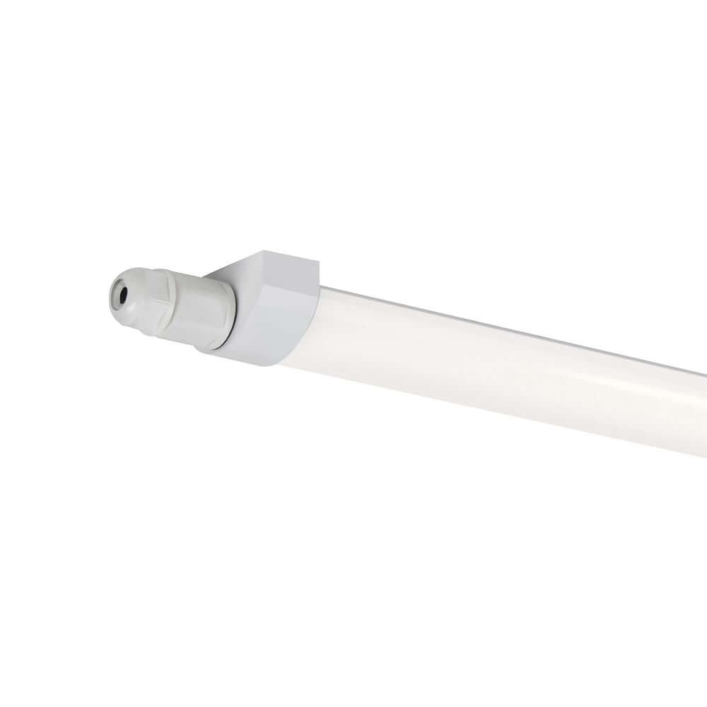 LED Lichtleiste Marisol 100 IP65 - detailierte Ansicht der Anschlüsse und des Designs der Lichtleiste.