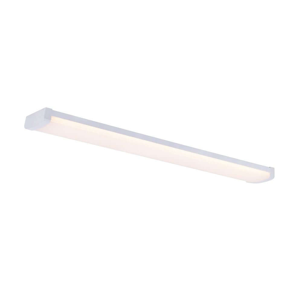 LED Lichtleiste Wilmington 90 in modernem Design, ideal für Büro und Hauswirtschaftsraum, einfache Klick-Installation.