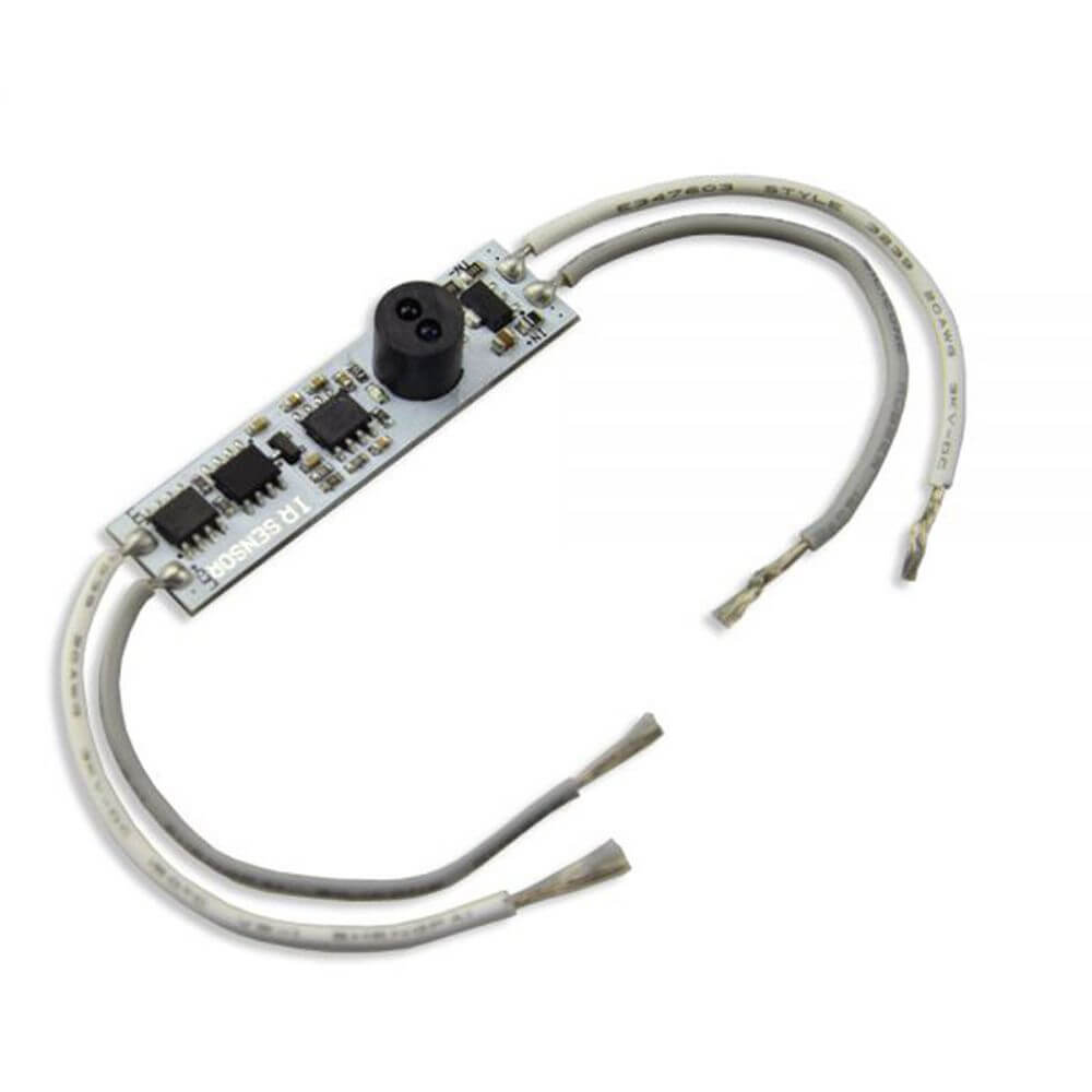 Mini-Dimmer für LED-Strips mit Wisch-Sensor, ideal für Aluprofile, 9-24V Dimmspezifikation.