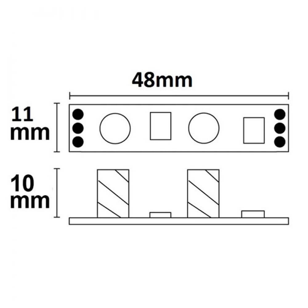 LED mini-touch dimmer Horse dynamic for profiles