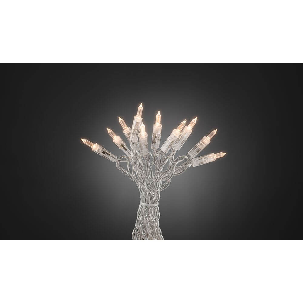 LED Minilichterkette One String 50 Warmweiße Dioden, stimmungsvolle Lichterkette mit warmweißem Licht.