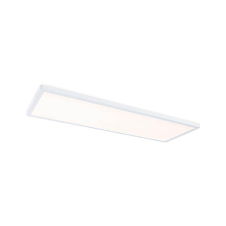LED Panel Atria Wand- & Deckenleuchte Shine in Weiß, ideal für Wohnräume, warmweißes Licht, schwebende Leuchtoptik.