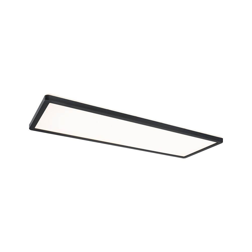 LED Panel Atria Shine 3 Stufen-Dimmer Schwarz Rechteckig in modernem Design, ideal für die Raumbeleuchtung.
