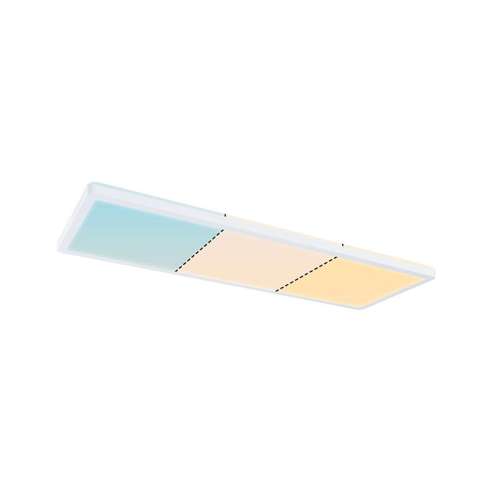 LED Panel Atria Shine Wärme-Dimmbar Weiß - Eckige LED Deckenleuchte mit dimmbarem warmweißem Licht in modernem Design.