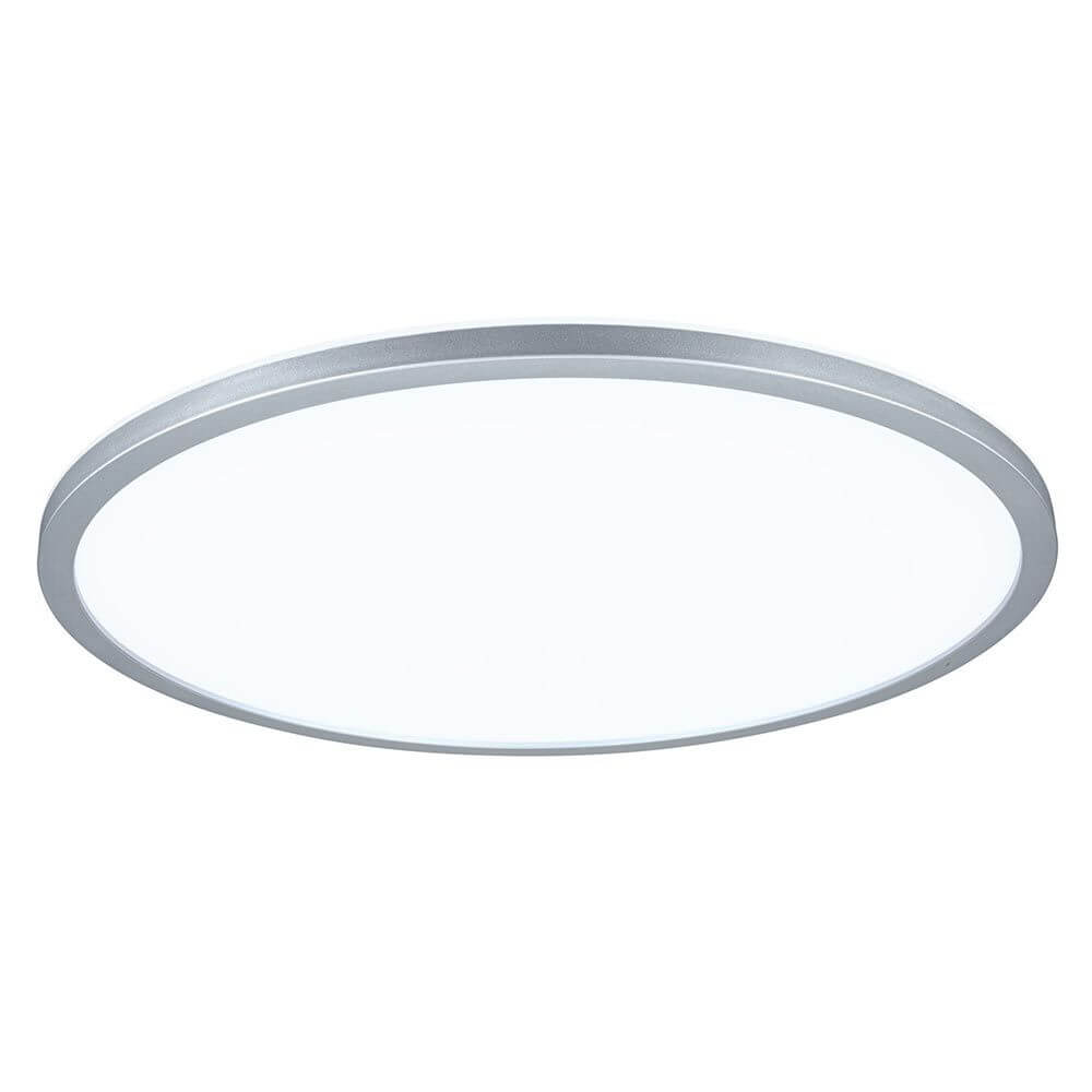LED Panel Atria Shine Rund Chrom-Matt 3 Stufen-Dimmer in runder Form mit warmweißem Licht.