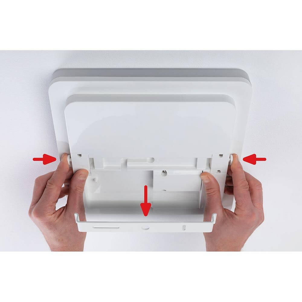 LED panel ceiling lamp Cela heat-dimmable white-matt