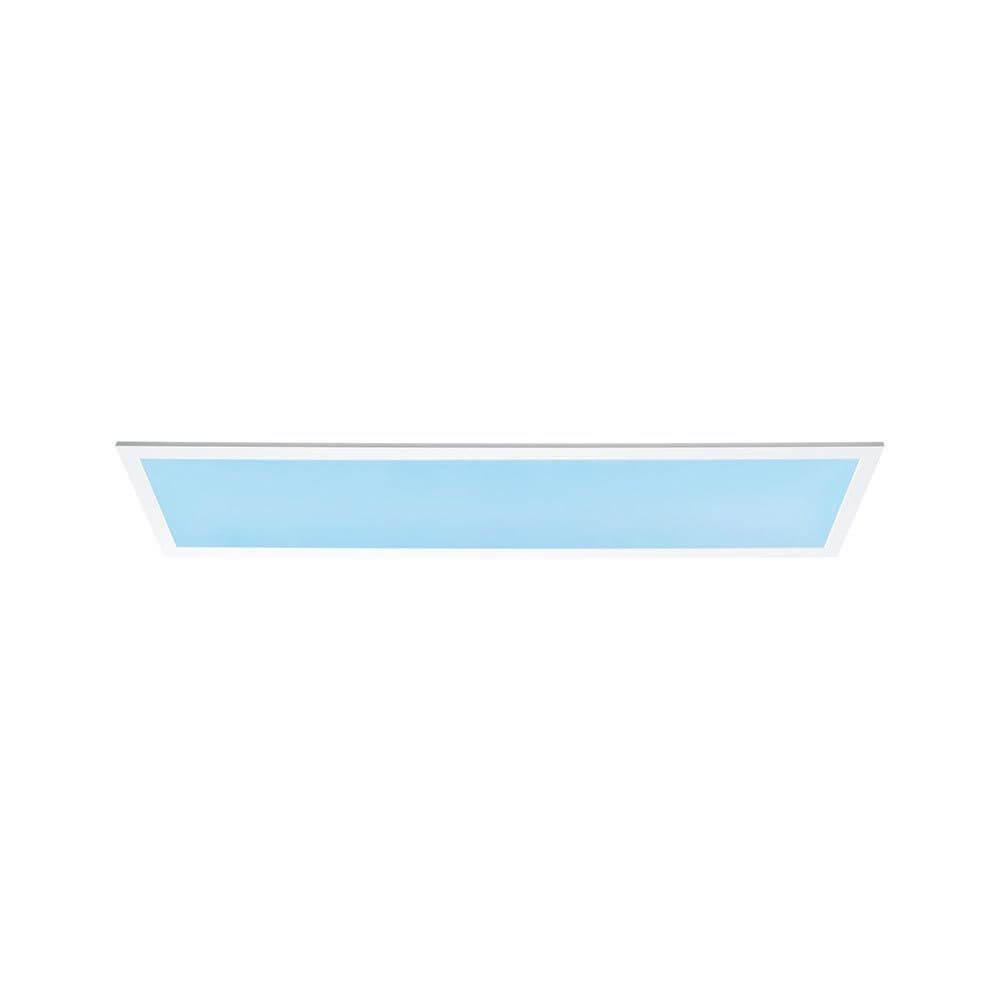 LED Panel Smart Home Zigbee Amaris Eckig RGBW Weiß-Matt in flacher Bauform mit satinierter Oberfläche