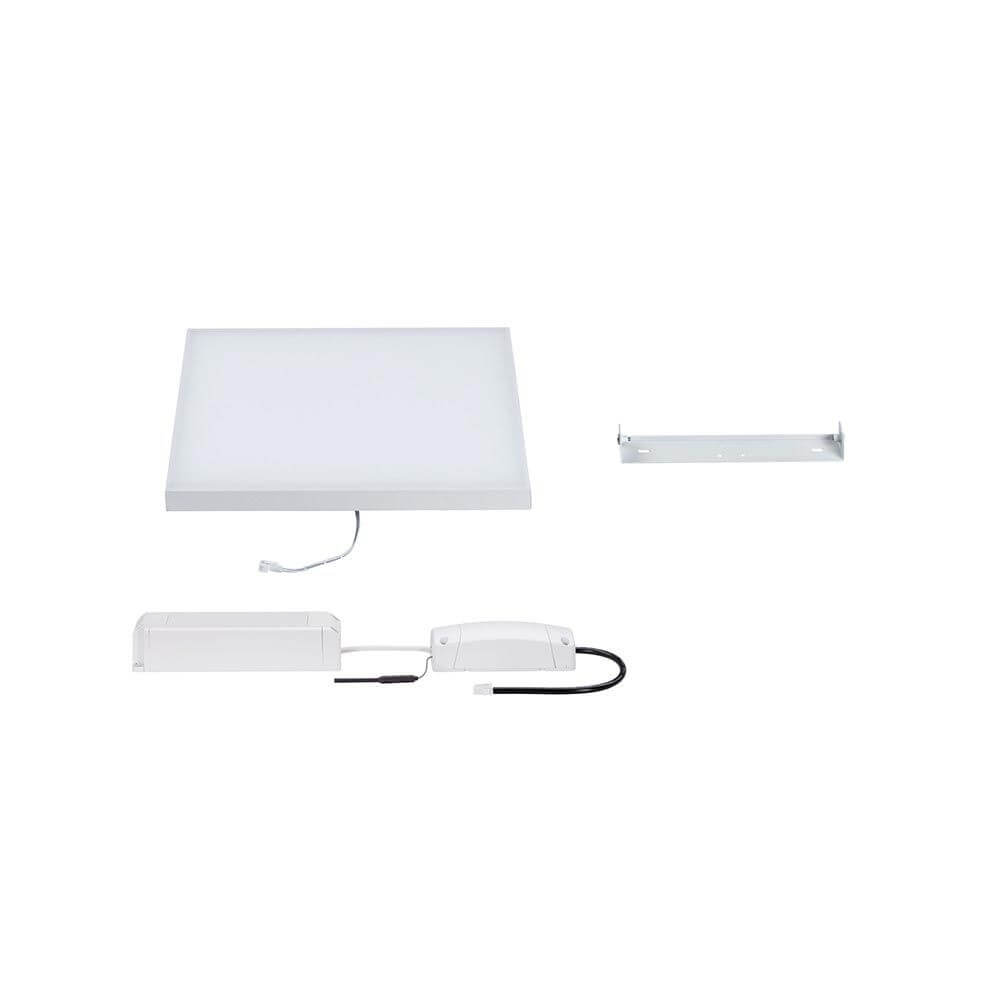 LED Panel Smart Home Zigbee Velora Eckig CCT Dimmbar, rahmenloses 295x295mm Panel mit Satin-Diffusor und Zigbee 3.0 Treibern