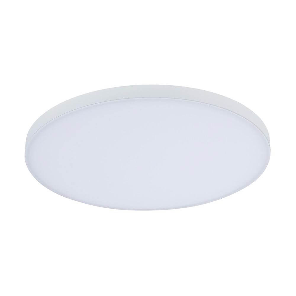 LED Panel Smart Home Zigbee Velora CCT Rund 40cm Weiß – lichtdurchlässiges, rahmenloses Design für Decken- und Wandmontage.