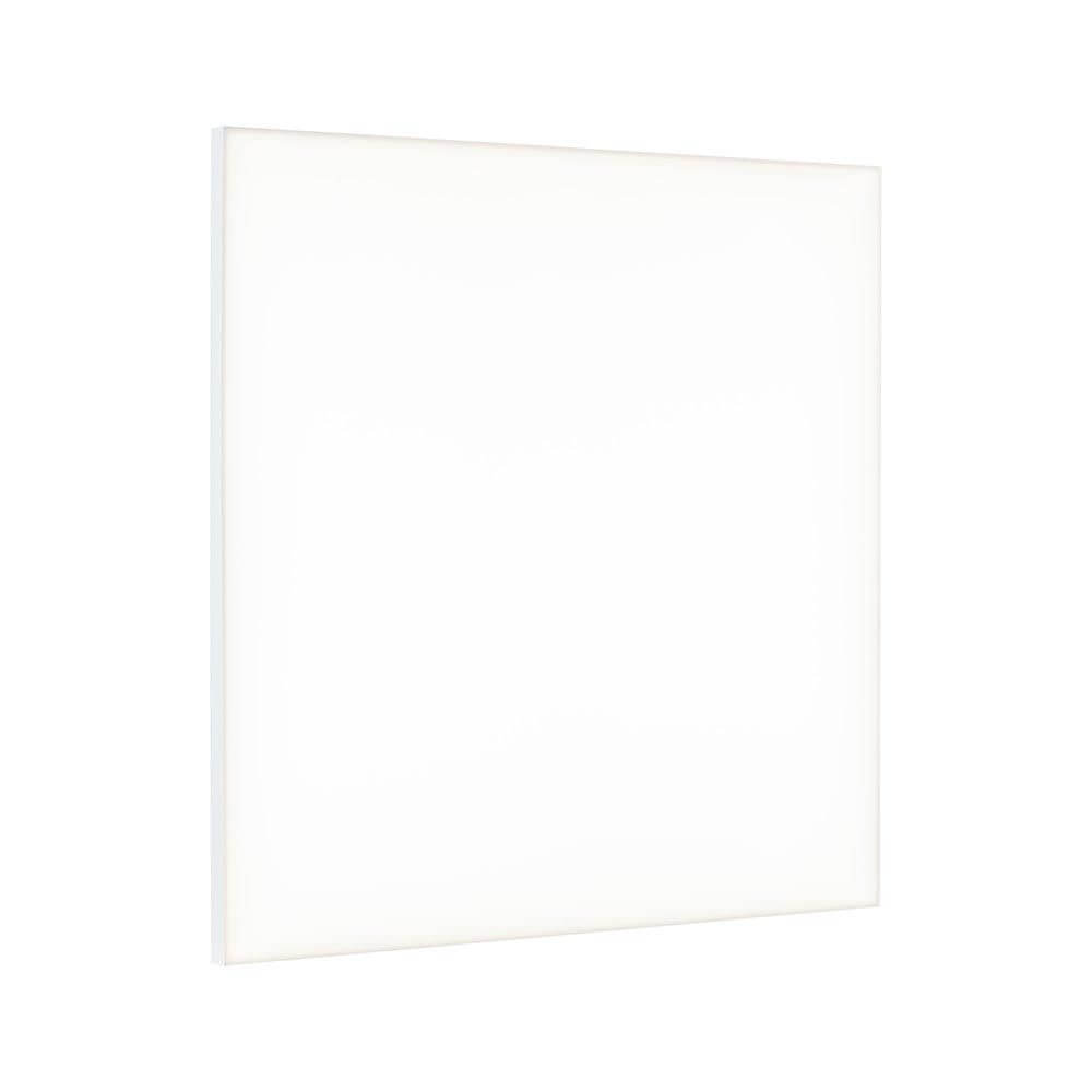 LED Panel Velora Eckig Quadratisch Weiß-Matt mit 3 Stufen-Dimmer - rahmenloses Aufbaupanel in dezentem Design.