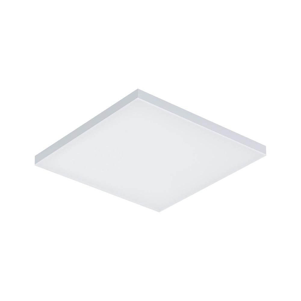 LED Panel Einbau-Deckenleuchte Velora mit 3 Stufen-Dimmer Eckig in weißem, flachem Design