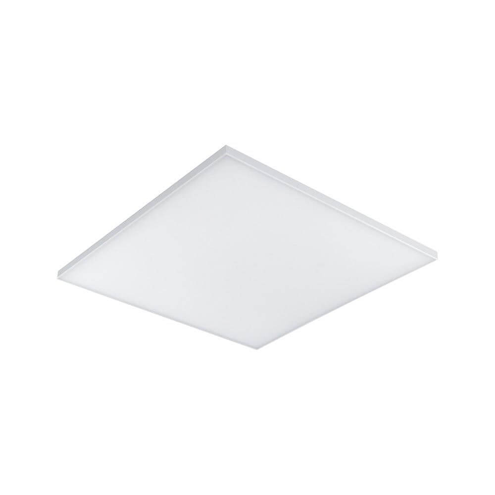 Velora LED Aufbaupanel 60 x 60cm Weiß-Matt, flacher Deckenlampe mit satinierter Oberfläche und stabiler Konstruktion