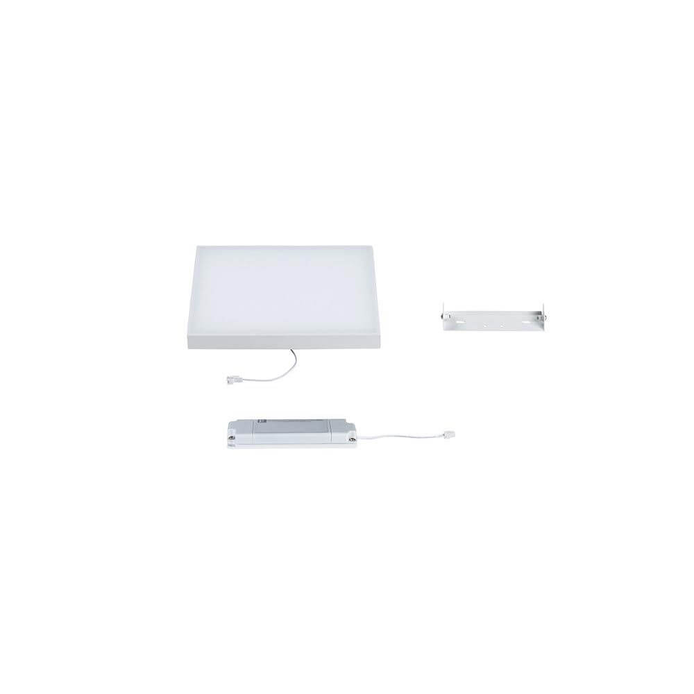 LED Wand- & Decken Panel Velora mit 3 Stufen-Dimmer Weiß, rahmenlos, ultraflach, satinierte Oberfläche.