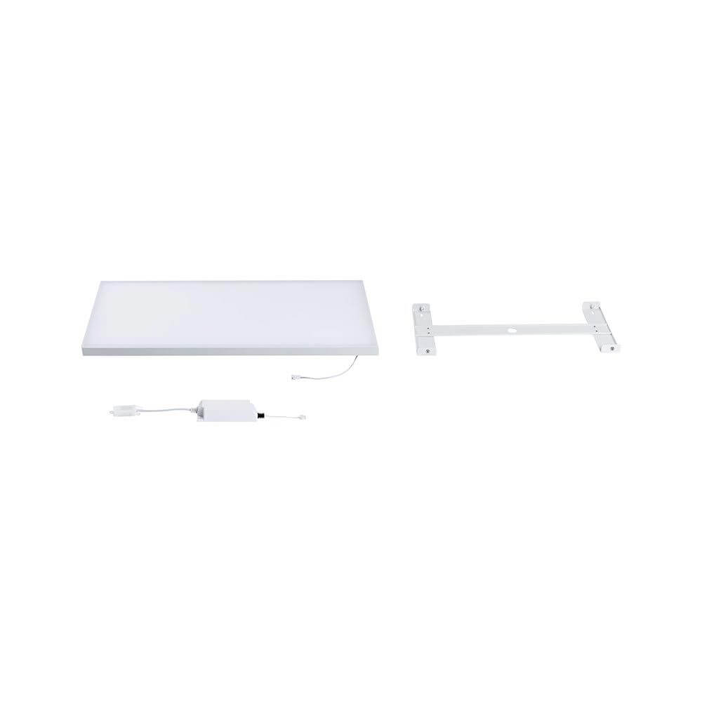 LED Panel Velora 60x30cm Weiß-Matt inklusive Montagezubehör und Netzteil, ultraflaches Design.