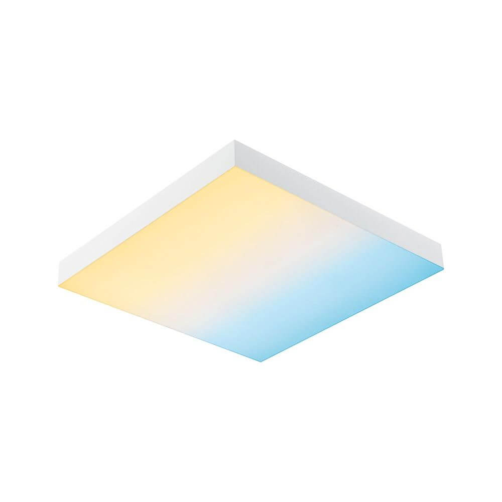 LED Panel Velora Rainbow CCT-Dimmbar 29x29cm mit dynamischen Farbeffekten und stufenlos einstellbarer Farbtemperatur.