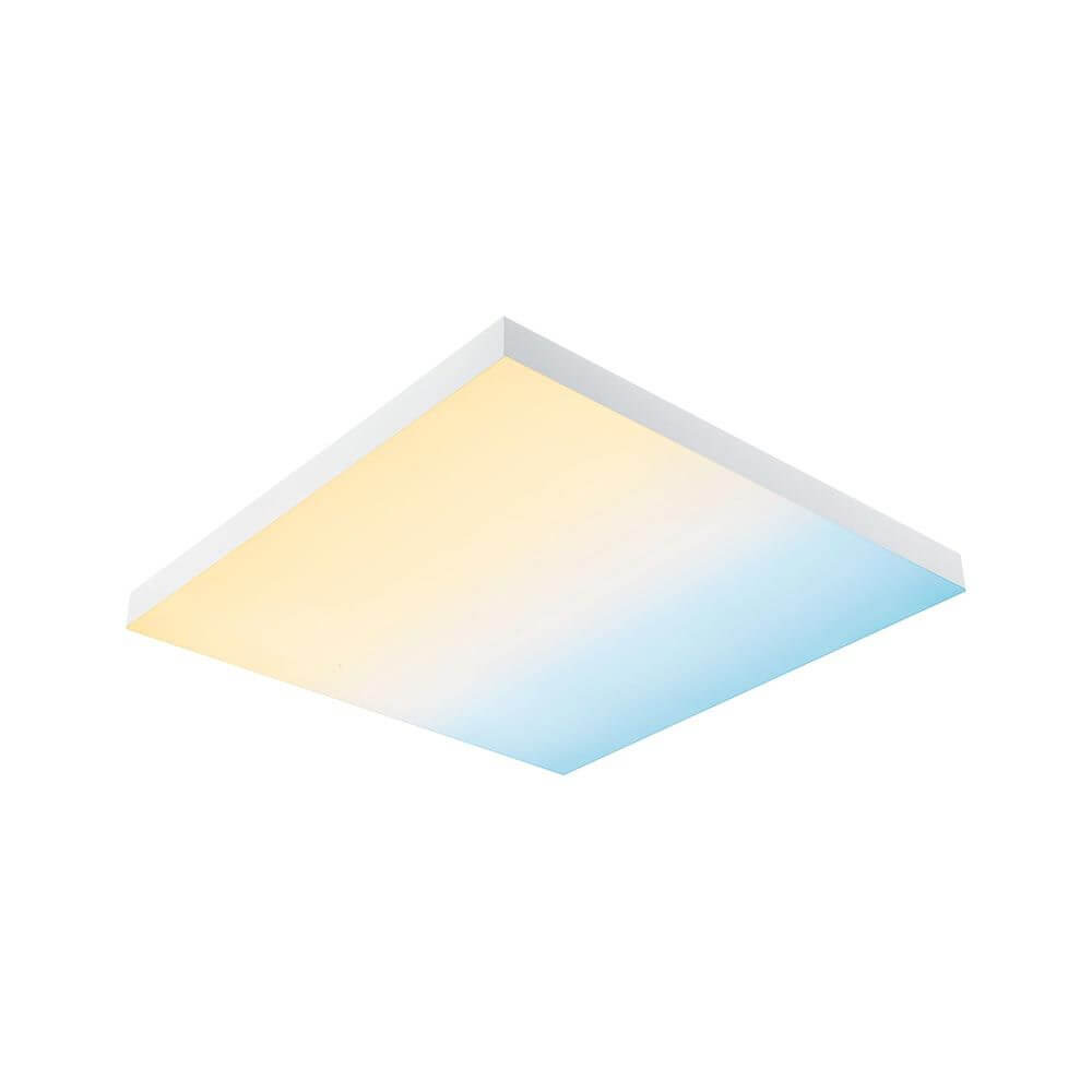 LED Panel Velora Rainbow RGBW Dynamisch 45x45cm mit Farbverlauf zwischen warmweiß und tageslichtweiß.