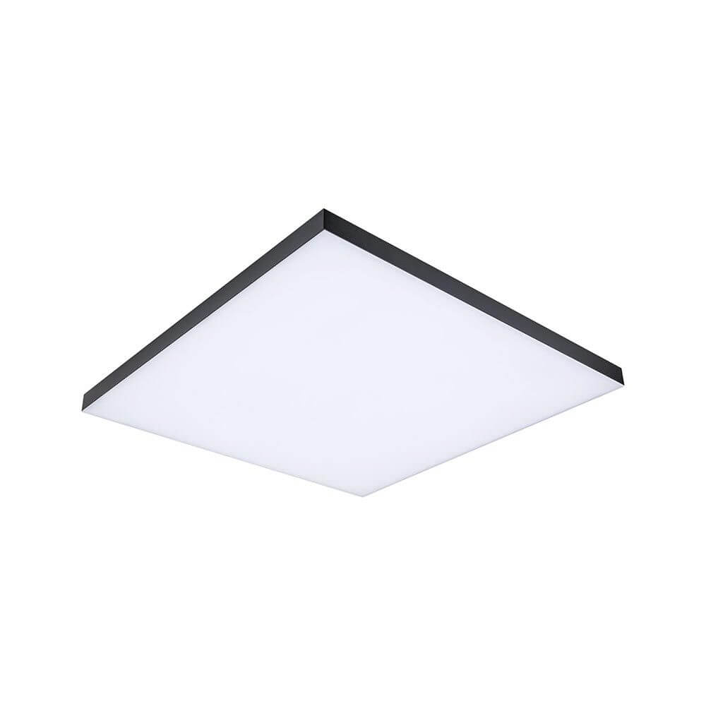 LED Panel Velora Rainbow RGBW Dynamisch Schwarz - modernes und elegantes Deckenlicht in Schwarz.