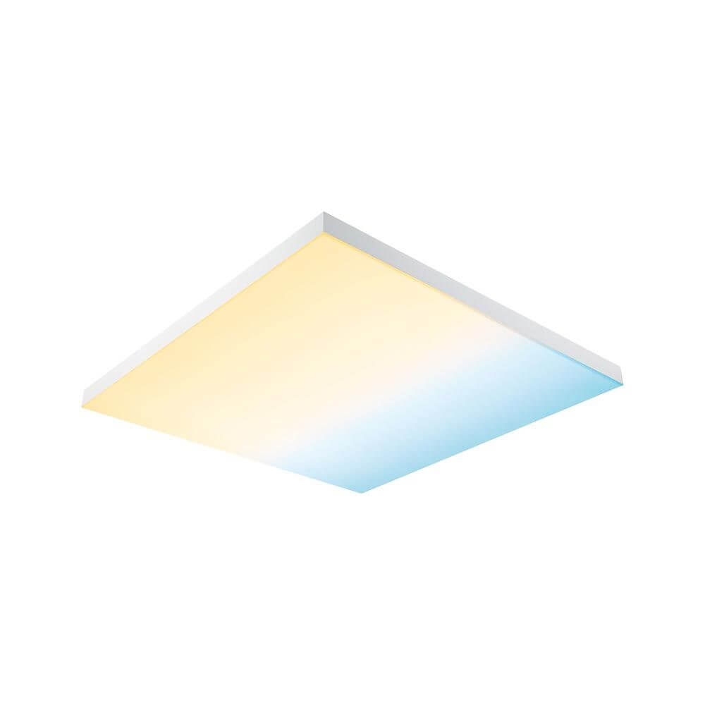 Velora LED Rainbow Panel RGBW Dynamisch Weiß 59x59cm in warmweißem und tageslichtweißem Licht, 595x595mm