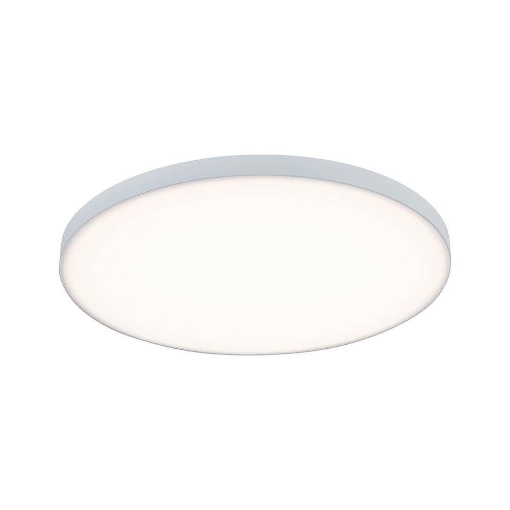 LED Panel Velora Dim-to-Warm Weiß - rundes, flaches Aufbaupanel für Wand und Decke mit satinierter Diffusorplatte