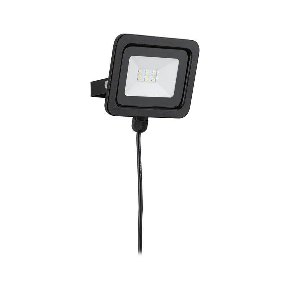 Park + Light LED Außen-Wandstrahler Bimea IP65 Schwarz in modernem Design für Außenbereich.