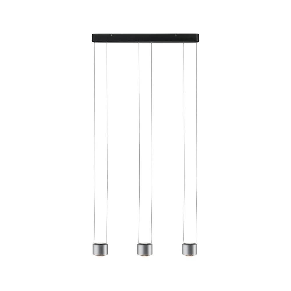 LED Pendelleuchte Aldan 3-flammig 3x9W mit einstellbarer Pendellänge und warmweißem Licht