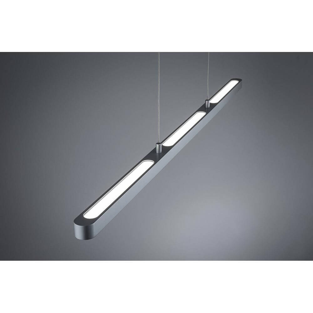 LED Pendelleuchte Lento CCT-Dimmbar 2700-6000K Weiß in modernem Design mit gleichmäßiger Lichtabgabe.