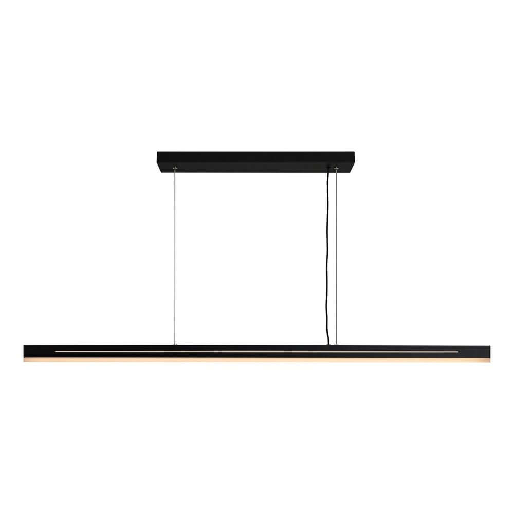 LED Pendelleuchte Skylar im minimalistischen Industriedesign mit dreistufiger Dimmfunktion.