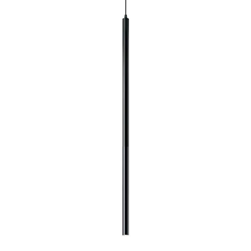 LED Pendelleuchte Ultrathin 1000lm , 3000K Schwarz in eleganter Stift-Form.