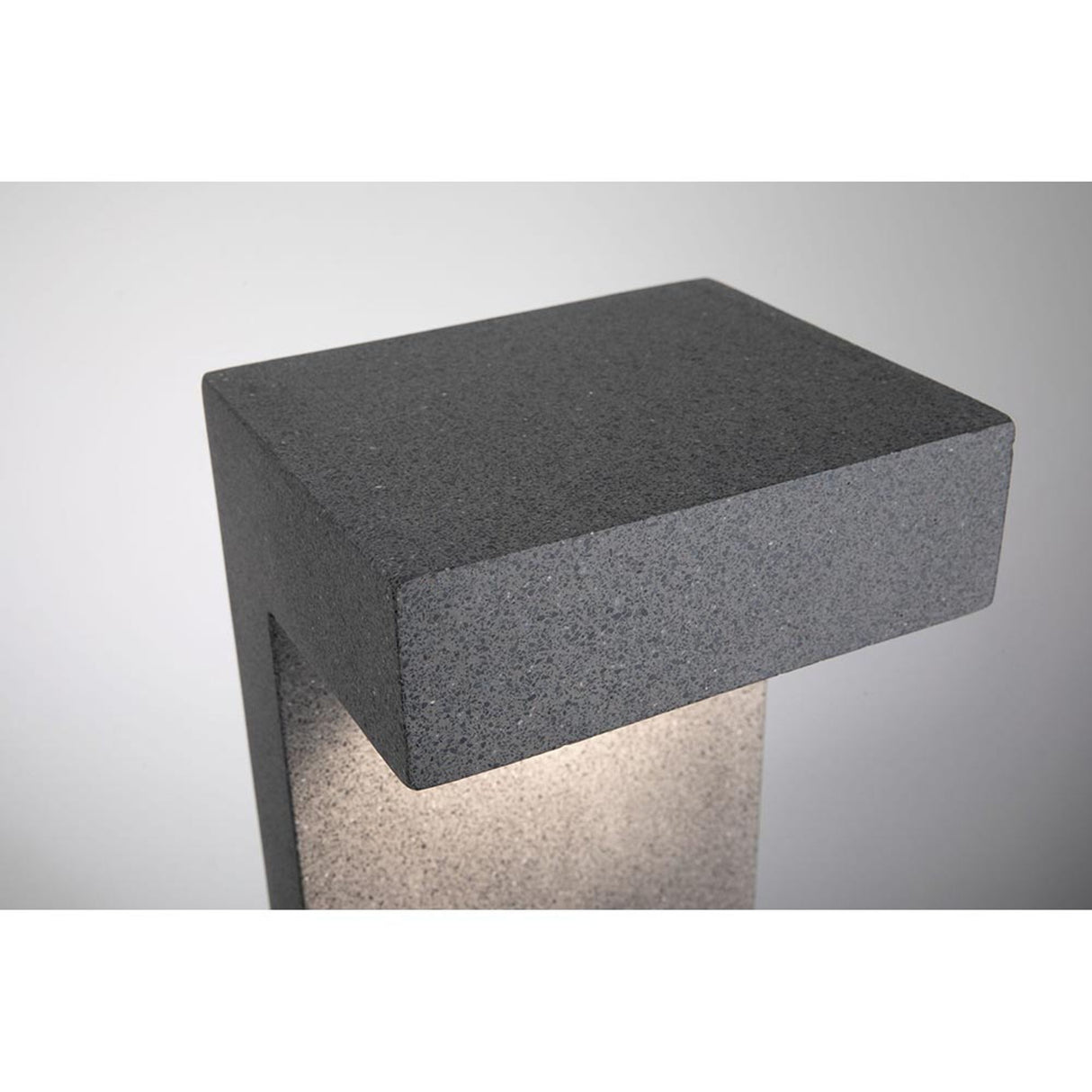 LED Beton Pollerleuchte Concrea Dunkler Sandstein IP65