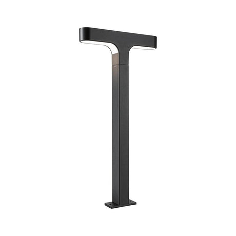 LED Pollerleuchte Dobla Anthrazit Aluminium - moderne Pollerleuchte mit blendfreiem Licht in anthrazit