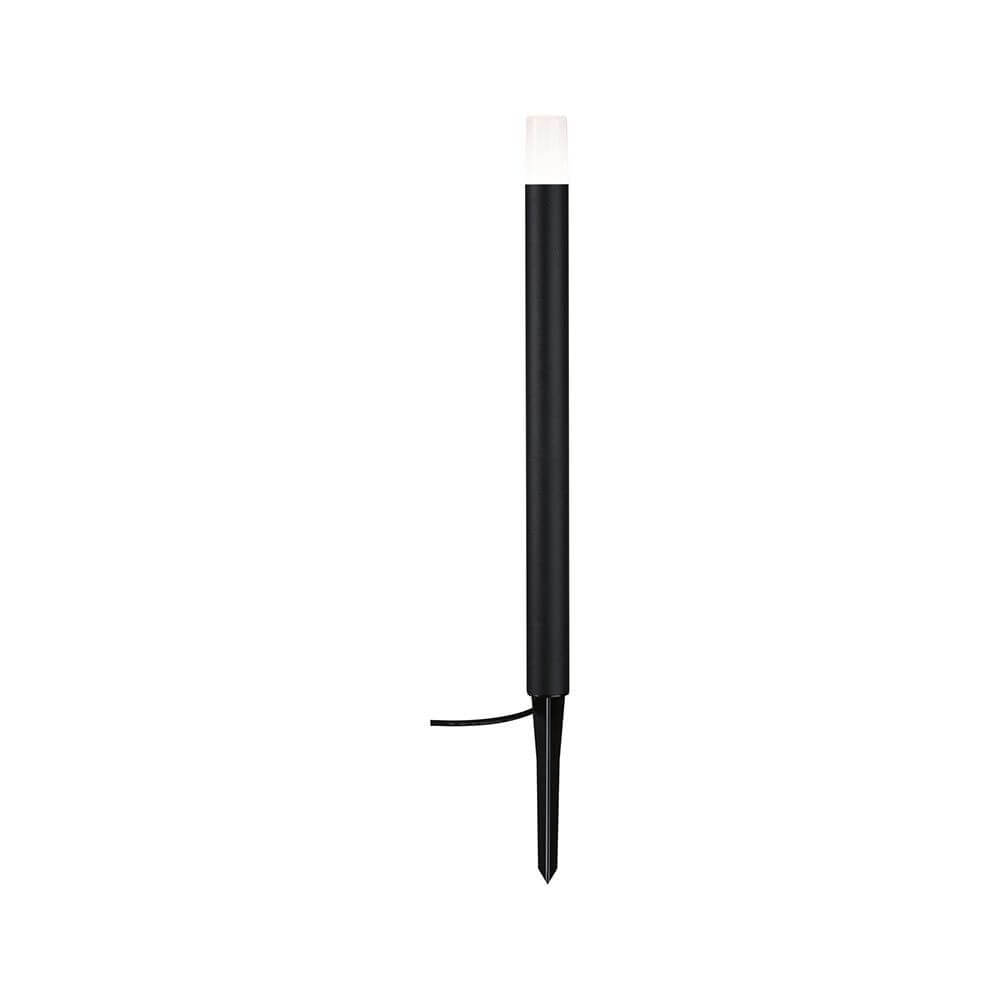 LED Weg- & Pollerleuchte Flarea 60cm Schwarz IP65 in schwarzem Design für blendfreies Licht im Außenbereich.