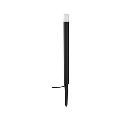 LED Luminaire de chemin et borne Flarea 60 cm noir IP65 avec une lumière sans éblouissement et un design réduisant la rouille.