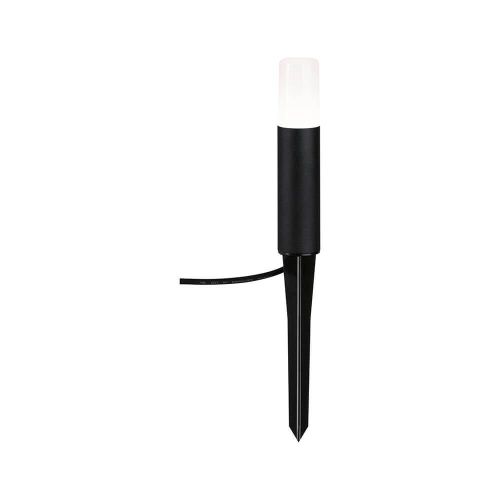 LED Wegleuchte Flarea Schwarz Alu 20cm IP65 - elegante Pollerleuchte für Außenbereiche