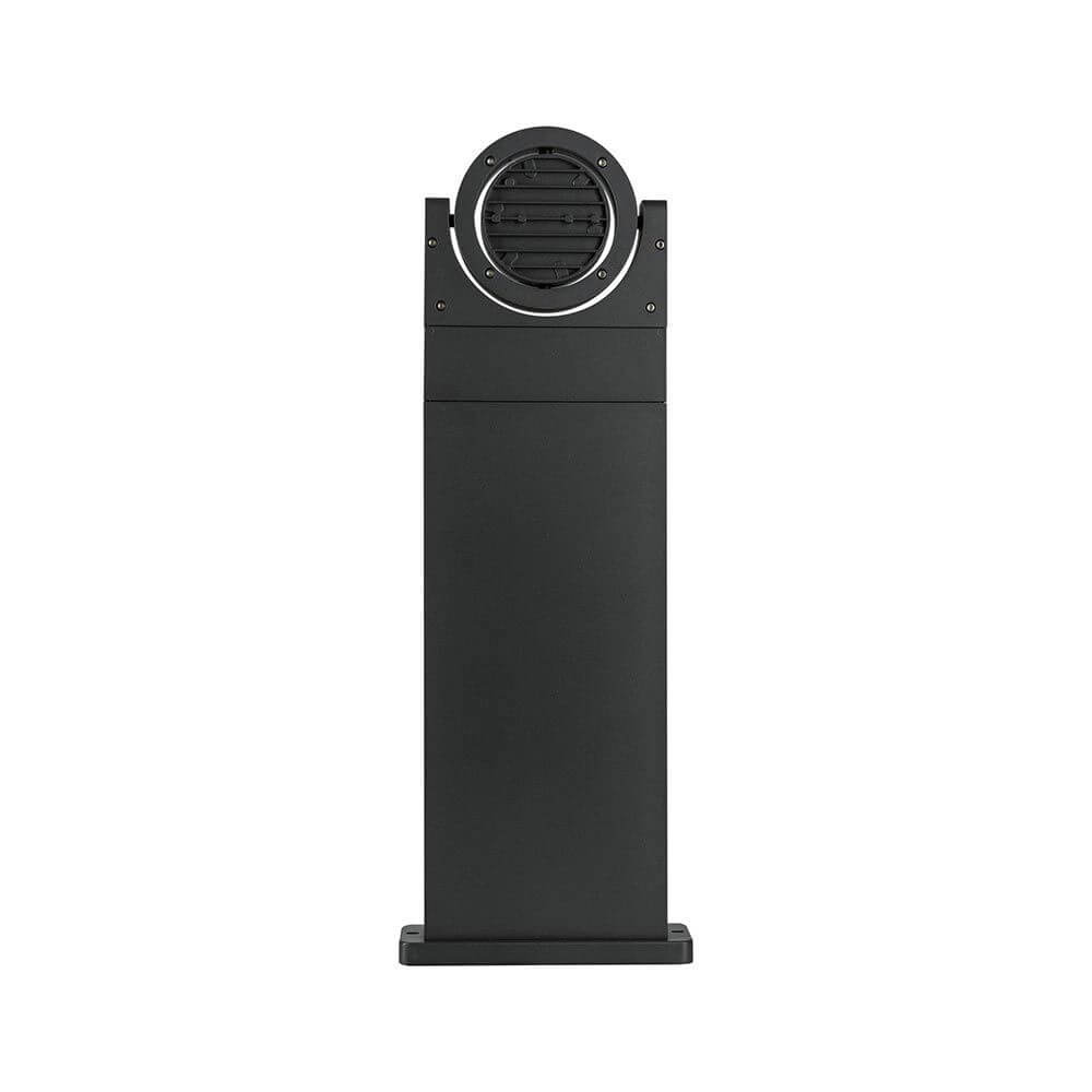 LED Pollerleuchte Swivea Anthrazit mit kardanischem Schwenkkopf und modernem design.