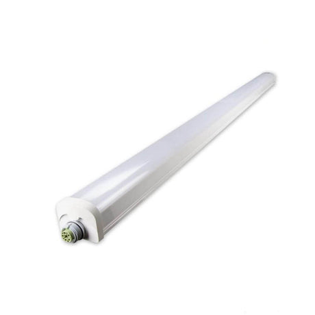 LED Profi Linienleuchte 150cm mit Notlichtfunktion, IP66 Schutz, stoßfest und ideal für feuchte Umgebungen.