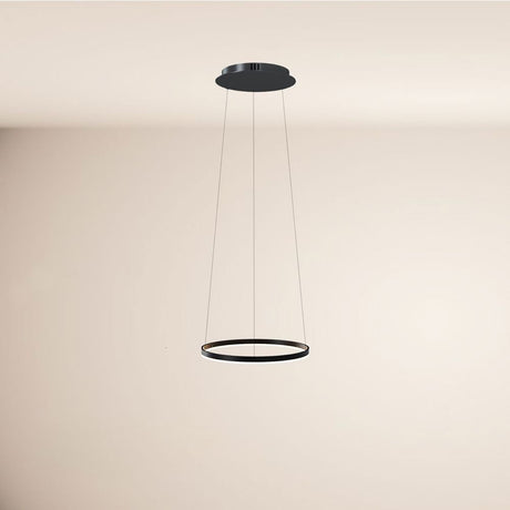 s.luce Lampada a sospensione ad anello LED Ø 40 cm