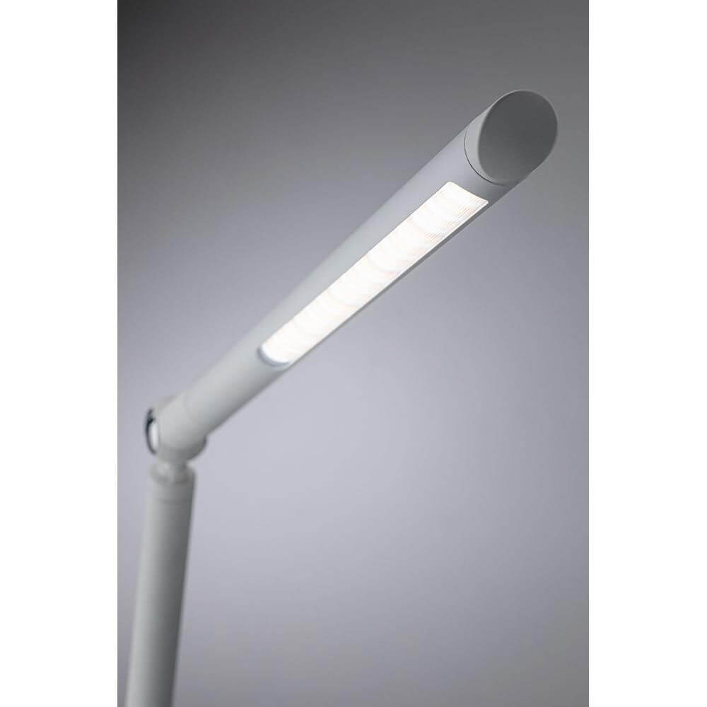 LED Schreibtischleuchte FlexBar in Weiß, dimmbar mit Touchdimmer und 3-Stufen-Tunable White-Funktion.