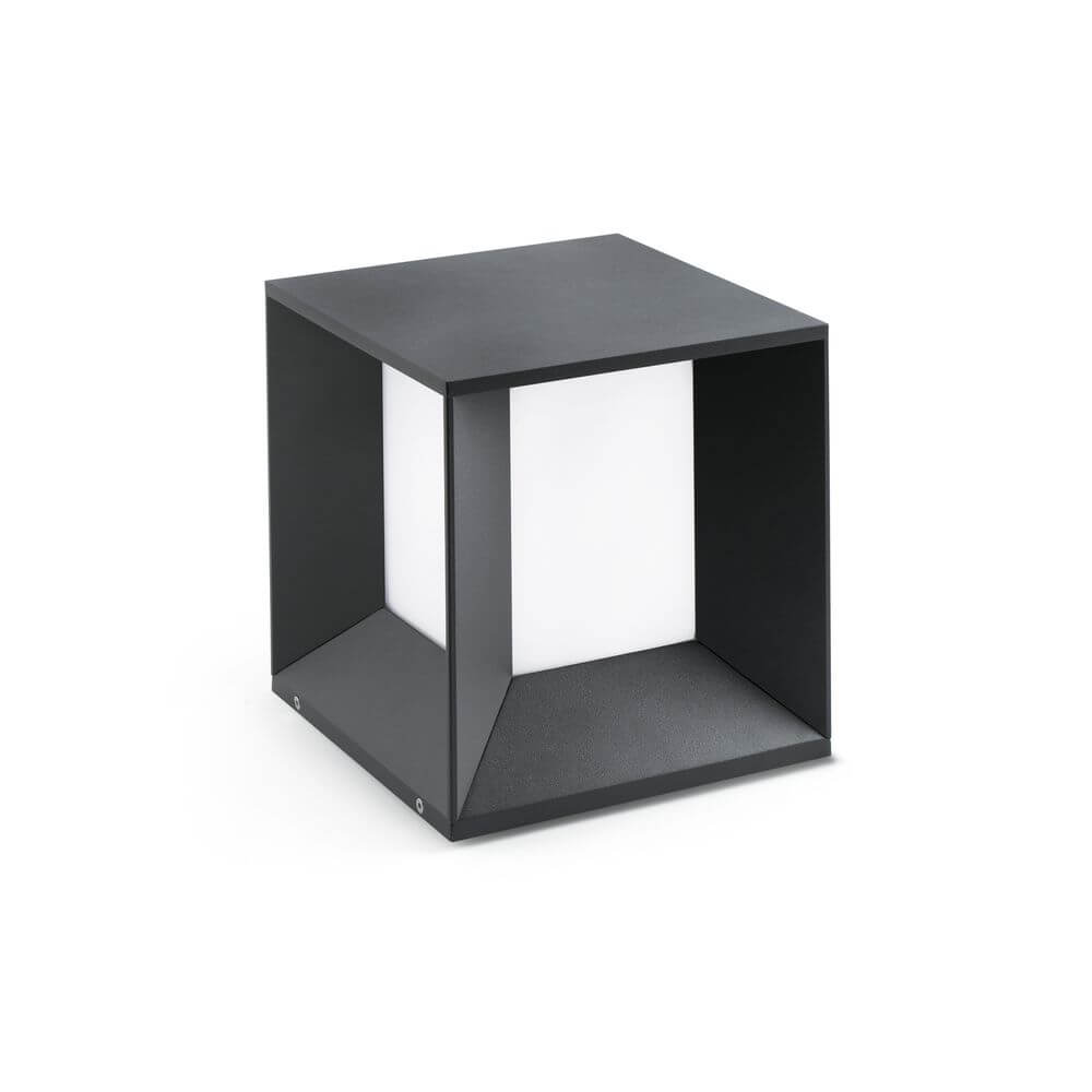 LED Sockelleuchte MILA 18W 4000K 500lm IP65 Dunkelgrau