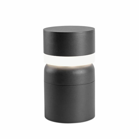 LED Luminaire de balisage SETE 6W 3000K 25 cm IP54 gris foncé - éclairage extérieur élégant pour chaque jardin