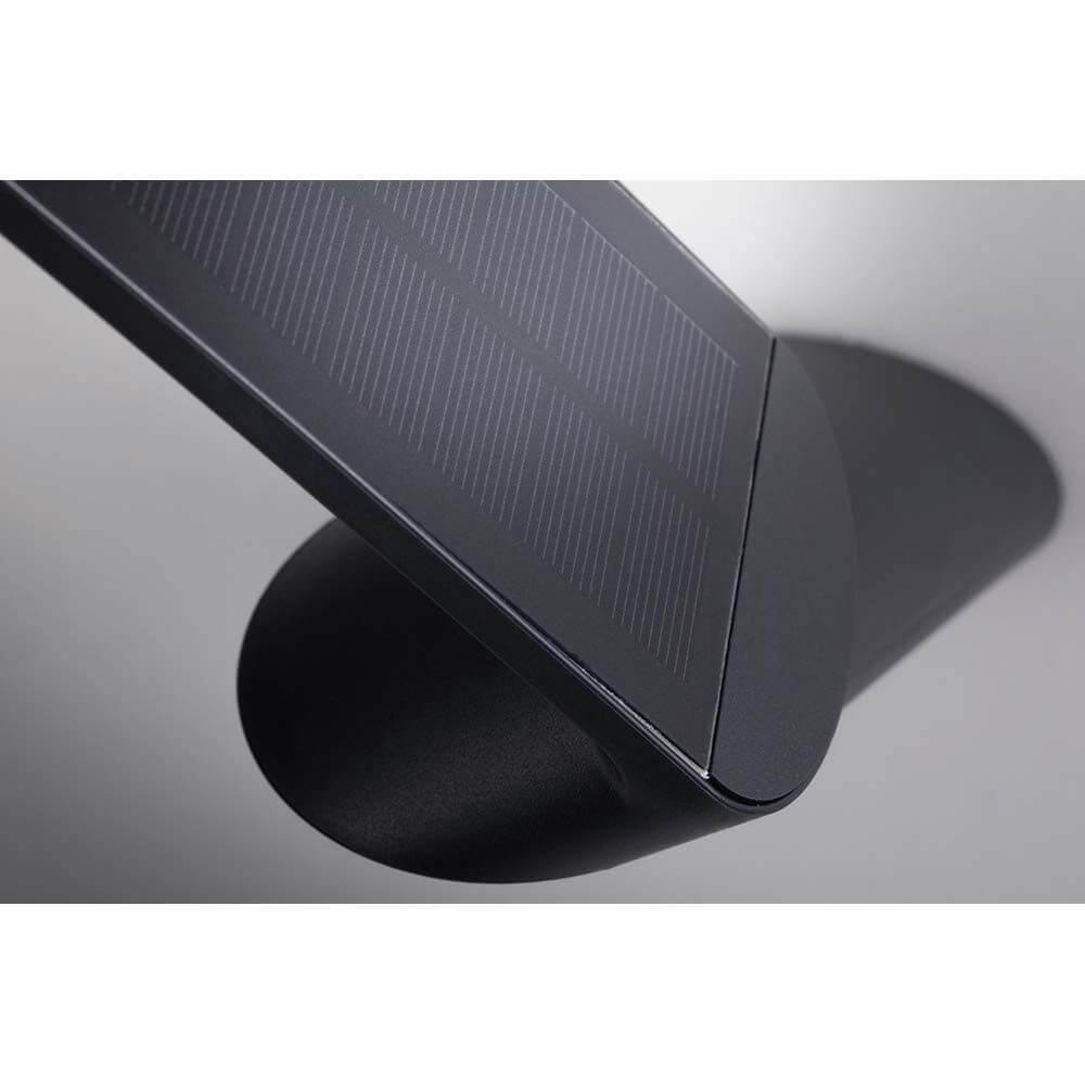 LED Solar-Wandlampe Ilias IP44 3000K Bewegungsmelder Anthrazit mit Solarpanel