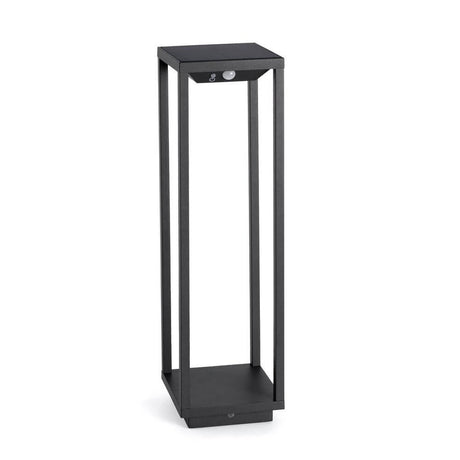 LED Solar Wegeleuchte SAURA mit Bewegungsmelder IP54 Dunkelgrau - elegante Solarlampe für den Außenbereich