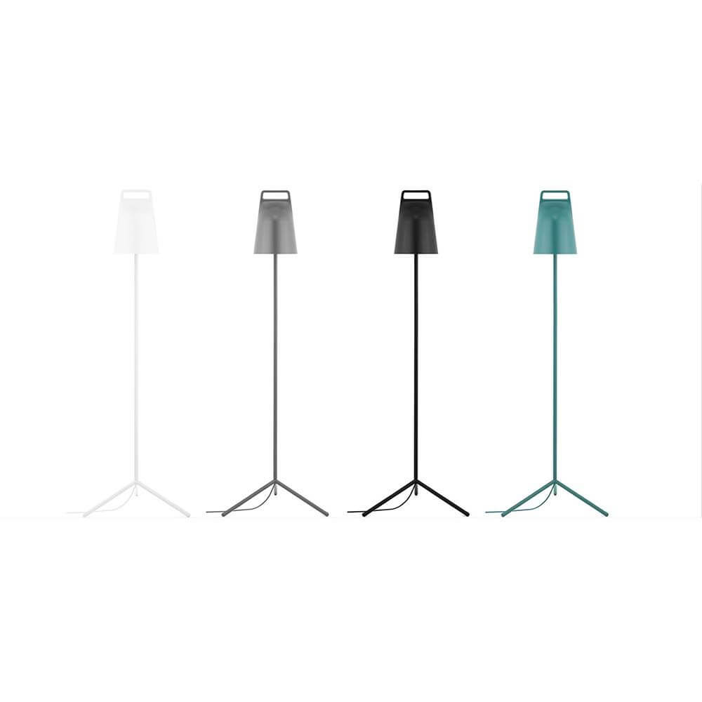 LED Stehlampe Stage 122cm 11W, 2800-3200K Weiß in verschiedenen Farben mit modernem Design