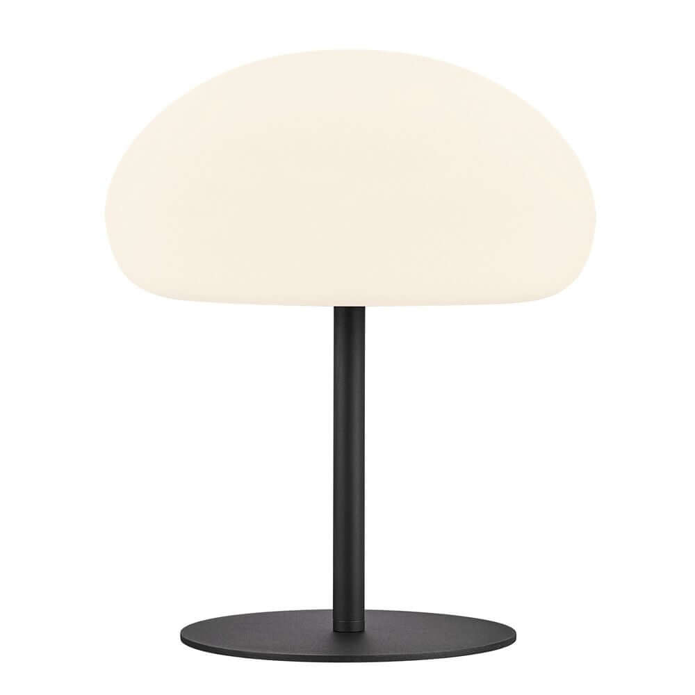 LED Tisch-Akkuleuchte Sponge 34 IP65 mit elegantem Design und weichen Formen für Innen und Außen.
